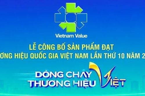 Hôm nay (16/10) diễn ra Lễ công bố sản phẩm đạt Thương hiệu quốc gia năm 2026