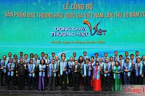 Bộ Công Thương tổ chức Lễ công bố sản phẩm đạt Thương hiệu quốc gia lần thứ 10 năm 2026