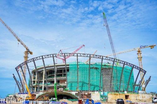 Nhà biểu diễn đa năng phục vụ APEC ở Phú Quốc dần thành hình