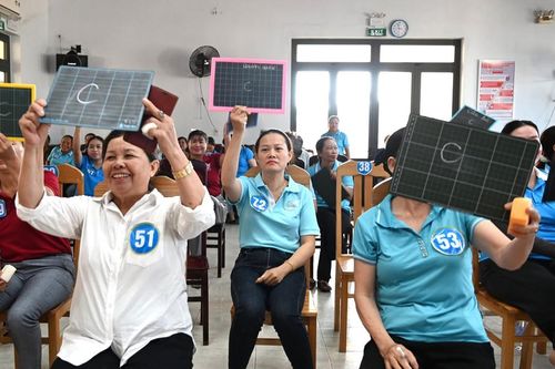 Sôi nổi Hội thi rung chuông vàng phường Điện Bàn Đông