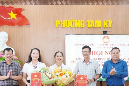 Mặt trận phường Tam Kỳ thành lập hai ban tư vấn