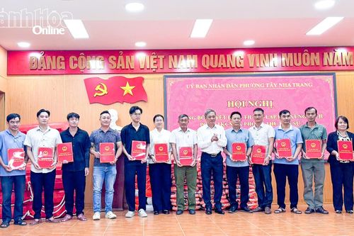 Phường Tây Nha Trang thành lập Đội xung kích phòng, chống thiên tai, tìm kiếm cứu nạn và phòng thủ dân sự