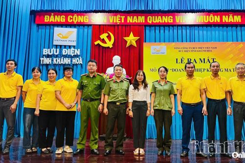 Bưu điện tỉnh Khánh Hòa ra mắt mô hình “Doanh nghiệp không ma túy”