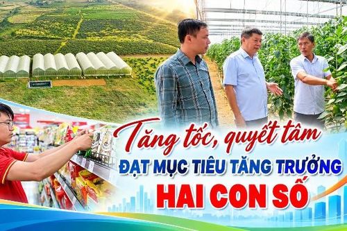 Tăng tốc, quyết tâm đạt mục tiêu tăng trưởng hai con số
