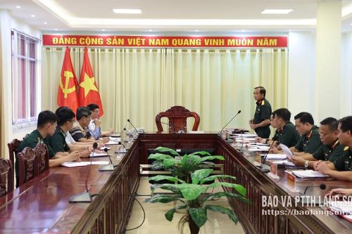 Thống nhất công tác tổ chức hội nghị phối hợp tuyên truyền nhiệm vụ quốc phòng, quân sự địa phương giai đoạn 2024 - 2026