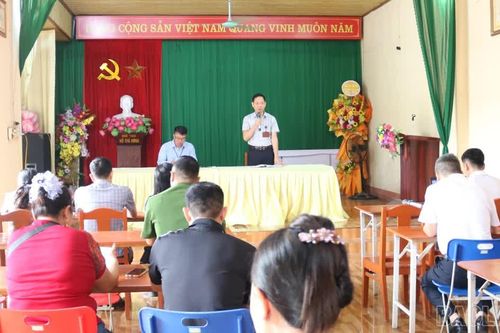 Phường Âu Lâu niêm yết công khai dự thảo phương án bồi thường, hỗ trợ, tái định cư