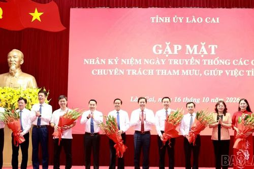 Tỉnh ủy tổ chức gặp mặt nhân ngày truyền thống các cơ quan tham mưu, giúp việc