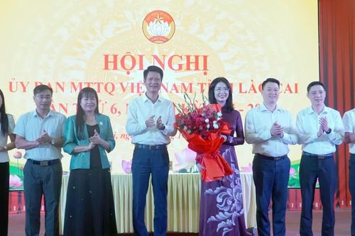 Đồng chí Nguyễn Thị Ngà giữ chức Phó Chủ tịch Ủy ban MTTQ Việt Nam tỉnh Lào Cai, nhiệm kỳ 2025 - 2030