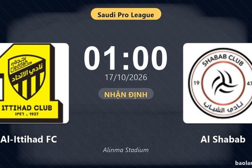 Nhận định Al-Ittihad FC vs Al Shabab: Điểm tựa từ thành tích đối đầu