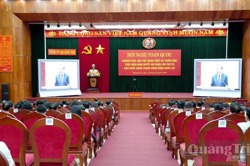 Hơn 79.000 đại biểu tham dự hội nghị quán triệt và triển khai thực hiện Nghị quyết Hội nghị Trung ương 4, khóa XIV