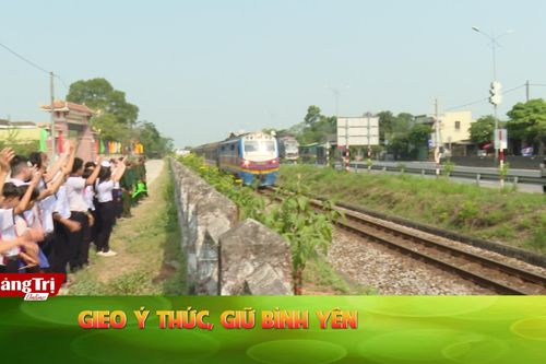 Gieo ý thức, giữ bình yên