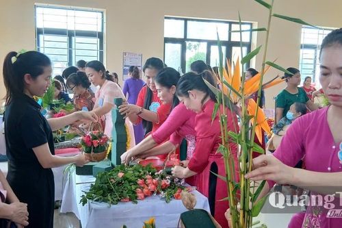 Hội thi 'Phụ nữ Đồng Thuận khéo tay-hay làm'
