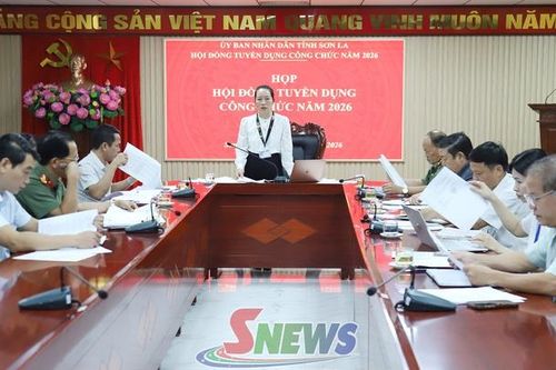 Họp Hội đồng tuyển dụng công chức năm 2026