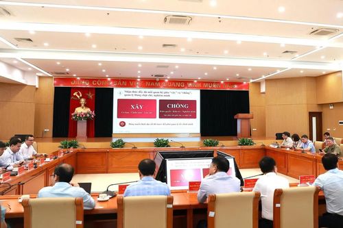 Đảng ủy Bộ Xây dựng kết nối Hội nghị quán triệt Nghị quyết Trung ương IV khoá XIV