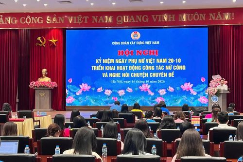 Công đoàn Xây dựng Việt Nam nâng cao chất lượng công tác nữ công, chăm lo lao động nữ