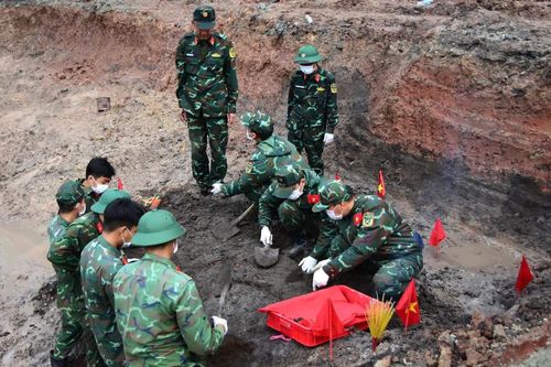 TP.HCM: Tìm thấy thêm 12 hài cốt liệt sĩ tại Công viên Lê Thị Riêng