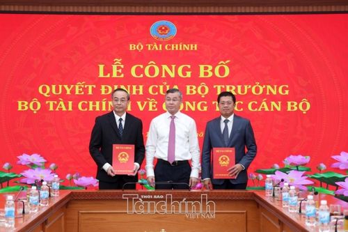 Bộ Tài chính bổ nhiệm Vụ trưởng Vụ Tổ chức cán bộ, Giám đốc Kho bạc Nhà nước