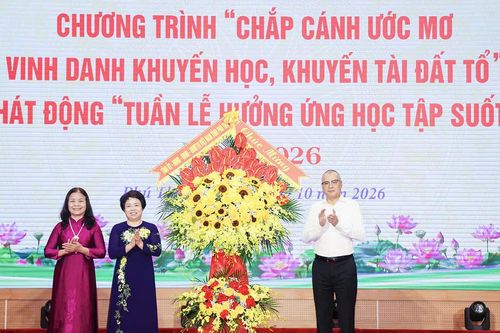 Phú Thọ: Tổ chức Chương trình 'Chắp cánh ước mơ – Vinh danh khuyến học, khuyến tài Đất Tổ' năm 2026