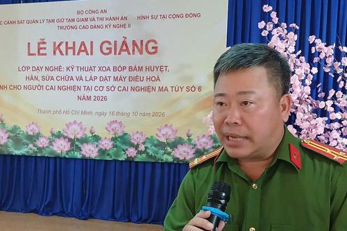 TP. Hồ Chí Minh: Đào tạo nghề cho người đang cái nghiện ma tuý tại cơ sở