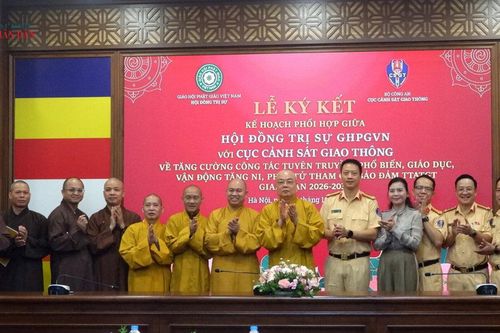 Lồng ghép văn hóa giao thông vào sinh hoạt Phật giáo
