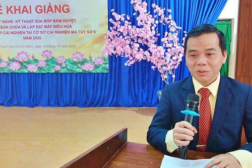 Trường Cao đẳng Kỹ nghệ II (Bộ Công an) đào tạo nghề cho 200 người đang cai nghiện ma túy