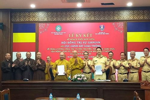 Cục CSGT và GHPGVN phối hợp xây dựng văn hóa giao thông an toàn