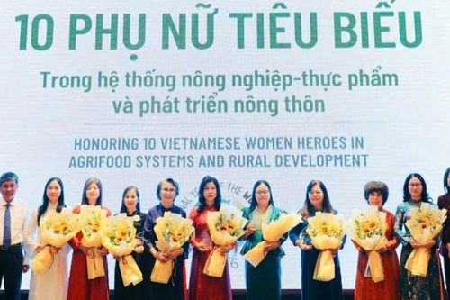 Vinh danh 10 phụ nữ tại Việt Nam tiên phong phát triển nông nghiệp xanh và bền vững