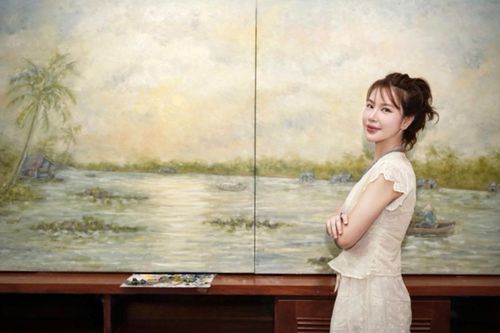 Đặng Thanh Huyền và hành trình bền bỉ với hội hoạ