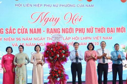 Phường Cửa Nam: Sôi nổi các hoạt động chào mừng Ngày Phụ nữ Việt Nam