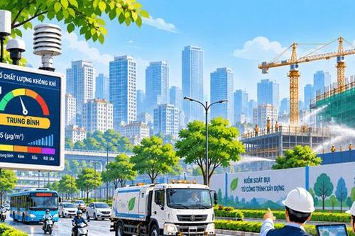 Hà Nội chủ động kiểm soát ô nhiễm không khí từ sớm, từ xa