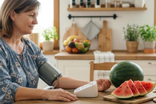 Tác dụng của nước ép dưa hấu với người tăng huyết áp