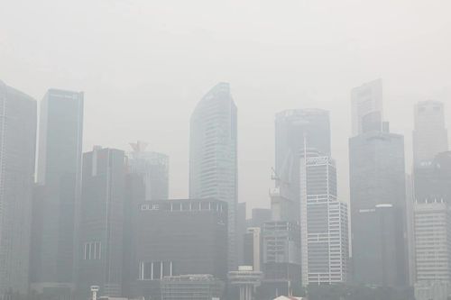 Khói mù khiến chất lượng không khí Singapore xuống mức rất xấu