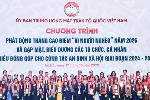 Tôn vinh 225 tổ chức, cá nhân có nhiều đóng góp cho công tác an sinh xã hội