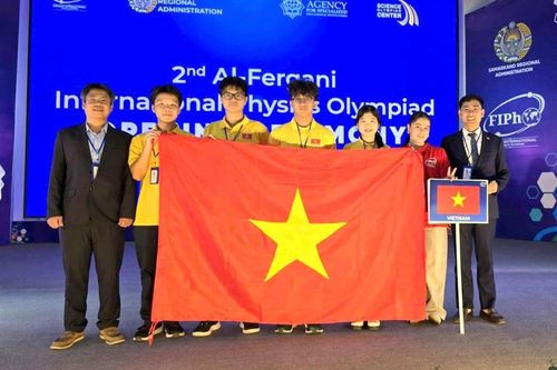 Việt Nam xếp thứ 4 tại Olympic Vật lý quốc tế Al-Fergani