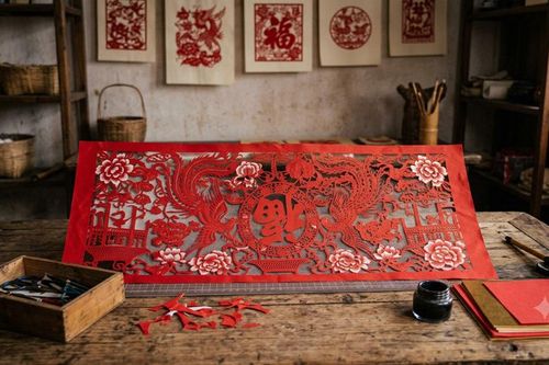 Gìn giữ giá trị văn hóa dân gian qua nghệ thuật cắt giấy Jianping