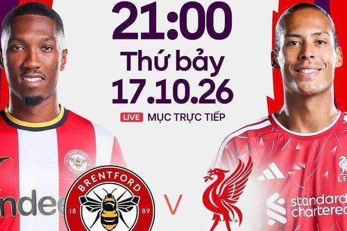 Brentford gặp Liverpool: The Kop liệu sẽ vực dậy sau thất bại?