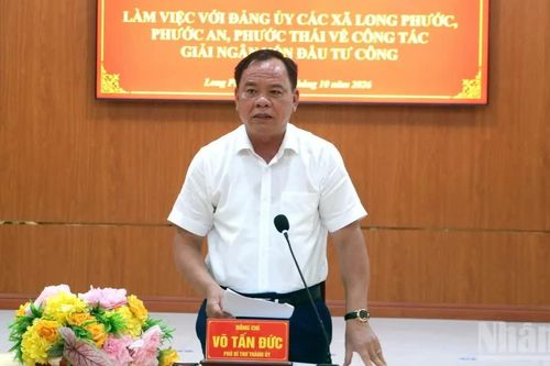 Đẩy nhanh tiến độ các dự án ở ba xã gần sân bay Long Thành