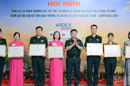 Bế mạc Hội chợ kết nối giao thương và quảng bá sản phẩm Việt Nam-Campuchia 2026