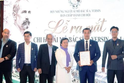 Thành lập Chi hội ái mộ Bác sĩ Alexandre Yersin tại Đà Lạt