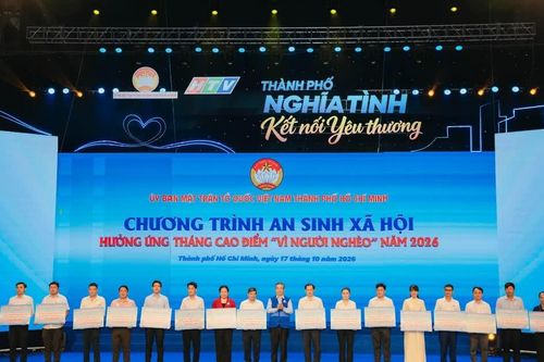 Nhiều hoạt động ý nghĩa tại Thành phố Hồ Chí Minh hưởng ứng Tháng cao điểm 'Vì người nghèo'