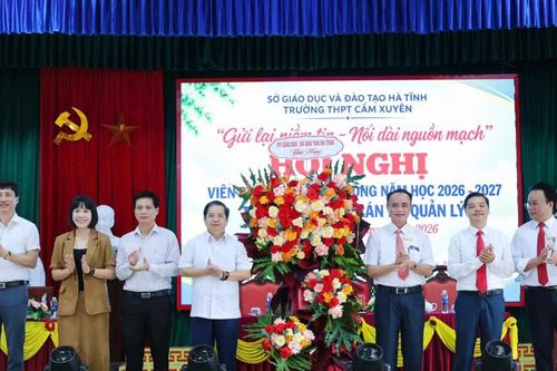 Trường THPT Cẩm Xuyên đổi mới quản trị, nâng chất lượng sau sáp nhập