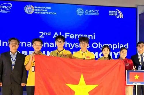 Việt Nam xếp thứ 4 Olympic Vật lí Quốc tế AI