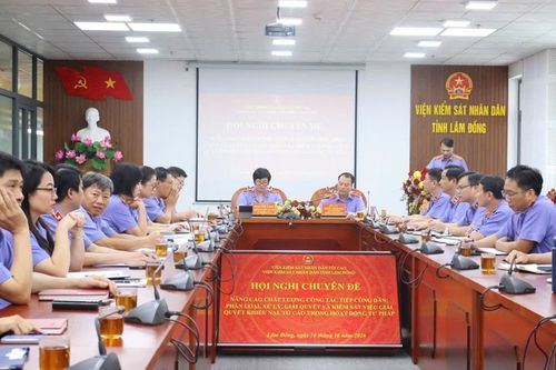 Nâng cao kỹ năng công tác tiếp công dân, giải quyết khiếu nại, tố cáo về tư pháp tại VKSND tỉnh Lâm Đồng