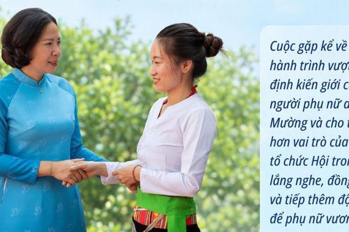 Cuộc gặp ấm tình trong 'Tháng nghe phụ nữ nói'