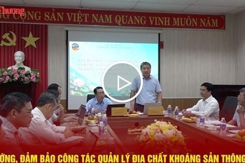 Gỡ vướng, đảm bảo công tác quản lý địa chất khoáng sản thông suốt