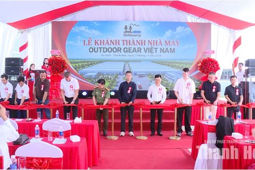 Khánh thành nhà máy sản xuất dụng cụ thể thao tại xã Ba Đình