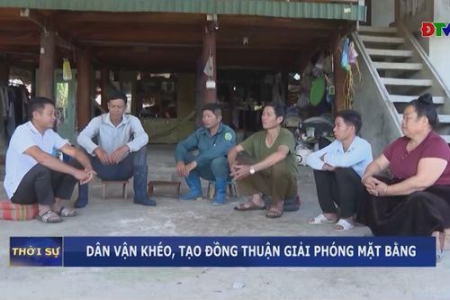 Dân vận khéo, tạo đồng thuận giải phóng mặt bằng