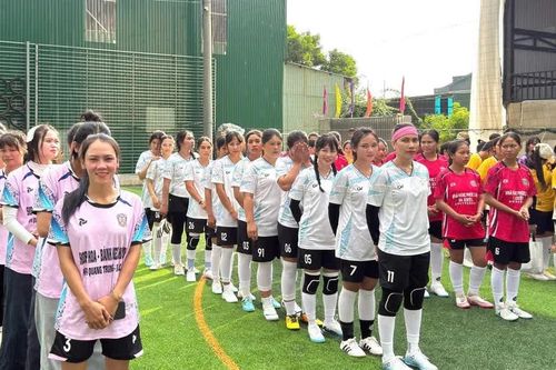 Khai mạc Giải vô địch bóng đá nữ tranh Cúp Thái Bình Gia Lai
