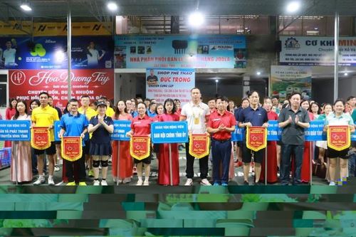 Khai mạc Giải giao hữu thể thao Khối thi đua số 1