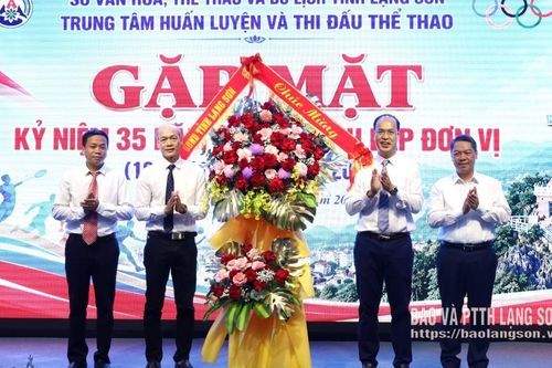 Trung tâm Huấn luyện và Thi đấu thể thao tỉnh kỷ niệm 35 năm ngày thành lập